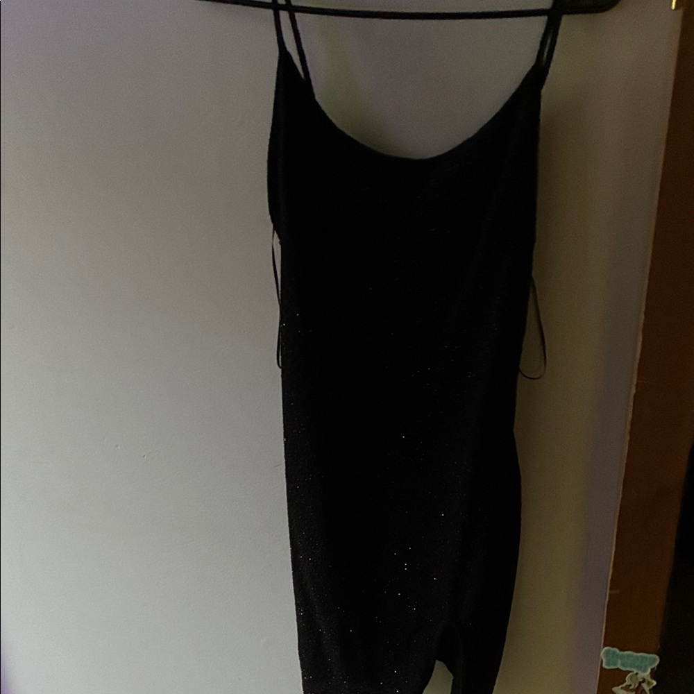 Windsor Black Sparkle Bodysuit